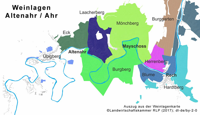 Weinlagen Altenahr
