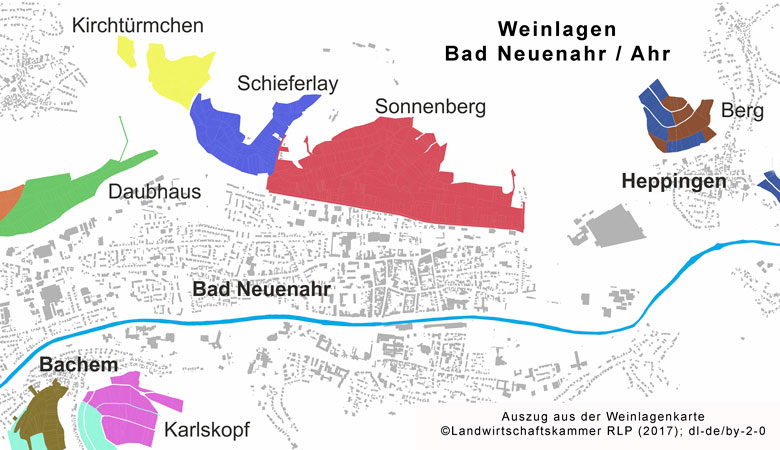 Weinlagen Bad Neuenahr